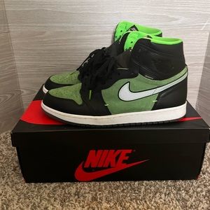 Nike air Jordan 1 hi zoom air zen green